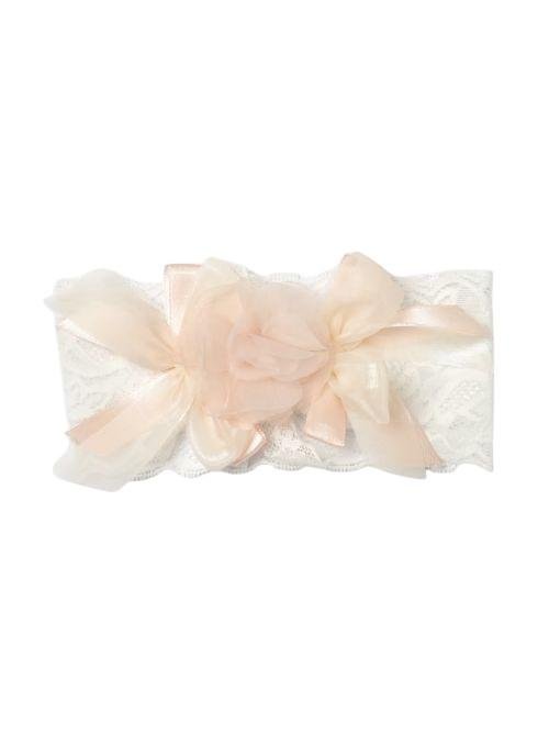 Fascetta per neonata Marlù Couture in pizzo - Ninna Nanna