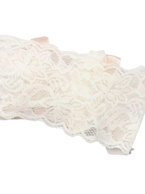 Fascetta per neonata Marlù Couture in pizzo - Ninna Nanna