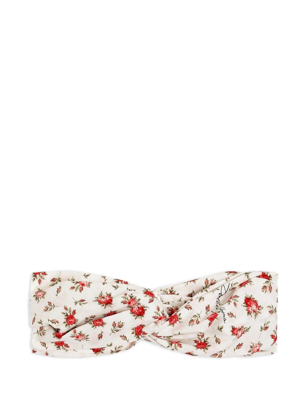 Fascia per bambina Dolce & Gabbana Kids a fiori - Ninna Nanna