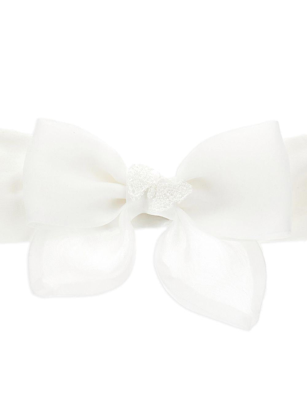 Fascia per neonata Monnalisa con fiocco - Ninna Nanna