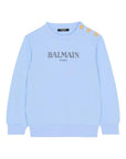 Felpa per bambina Balmain Kids con stampa - Ninna Nanna