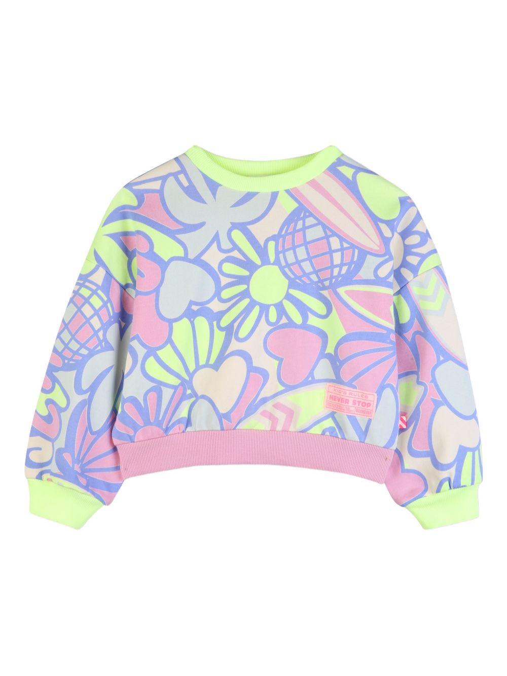 Felpa per bambina Billieblush con stampa - Ninna Nanna