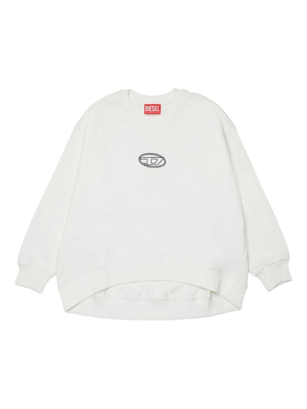 Felpa per bambina Diesel Kids con logo - Ninna Nanna