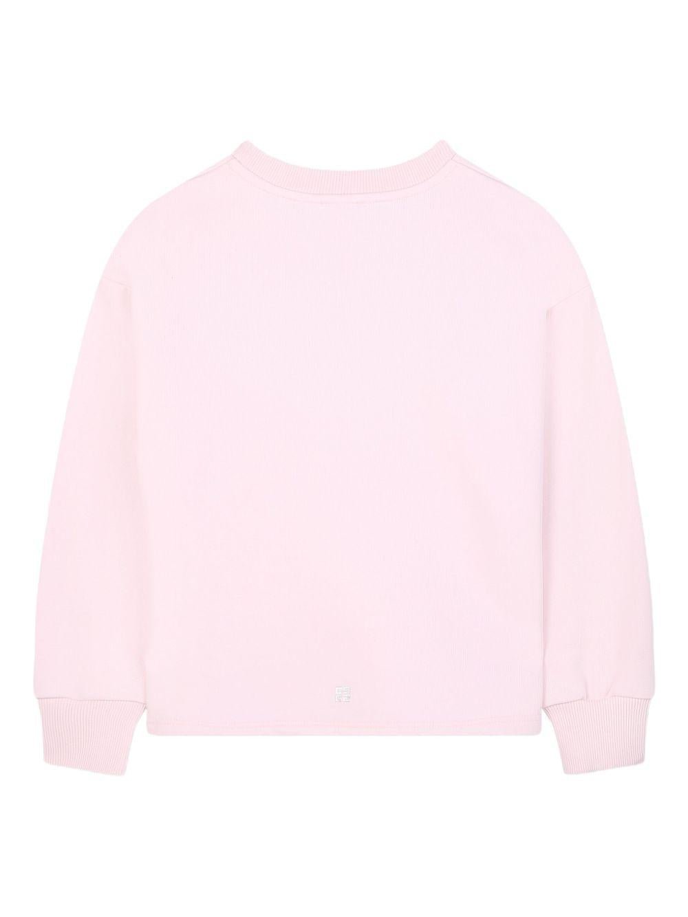 Felpa per bambina Givenchy Kids con logo - Ninna Nanna