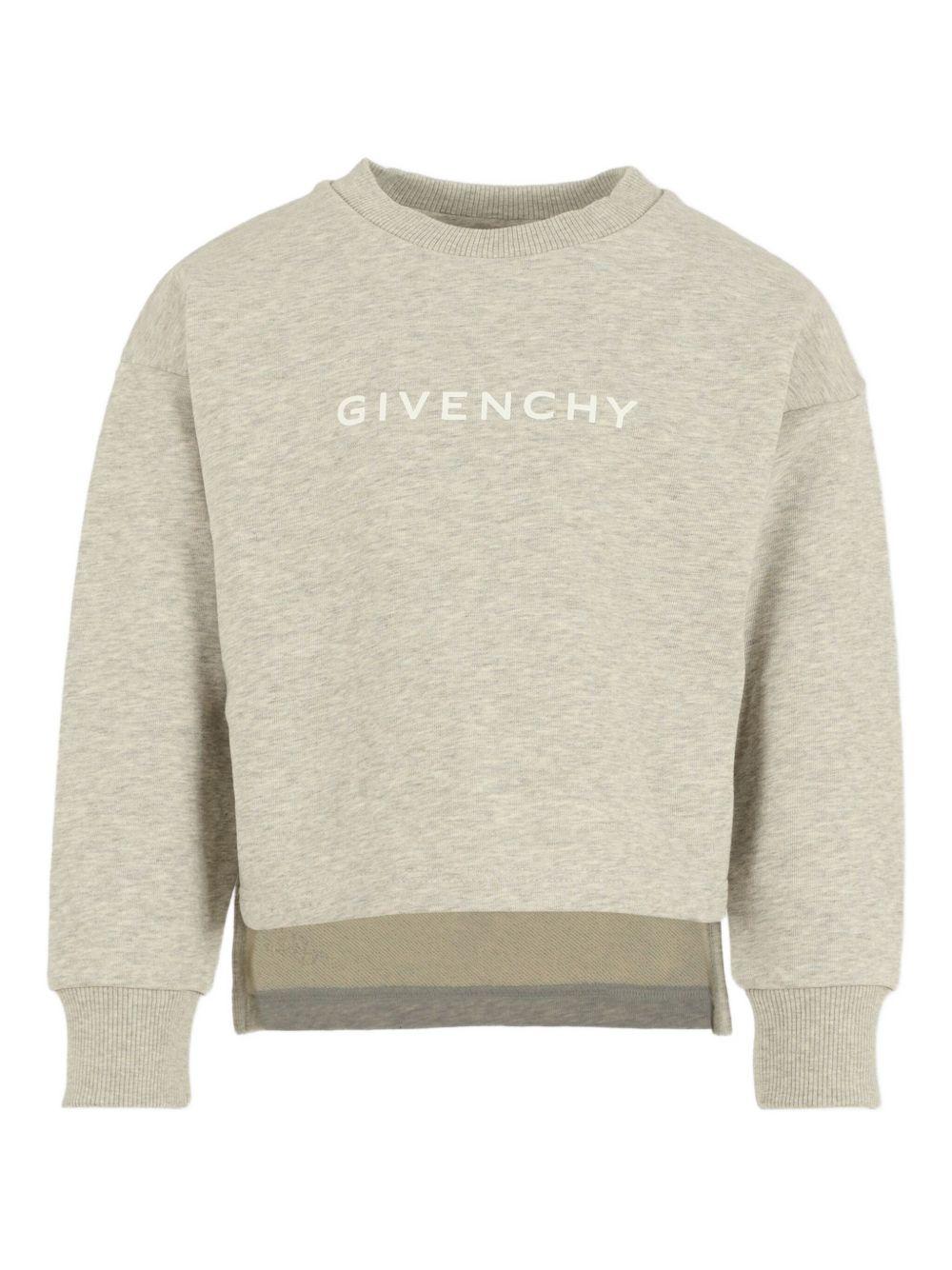 Felpa per bambina Givenchy Kids con logo - Ninna Nanna