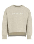 Felpa per bambina Givenchy Kids con logo - Ninna Nanna