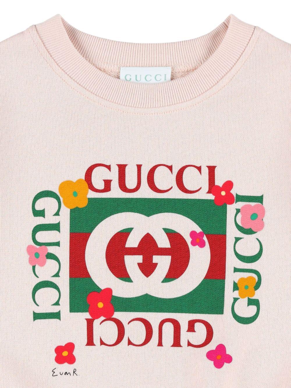 Felpa per bambina Gucci Kids con stampa - Ninna Nanna