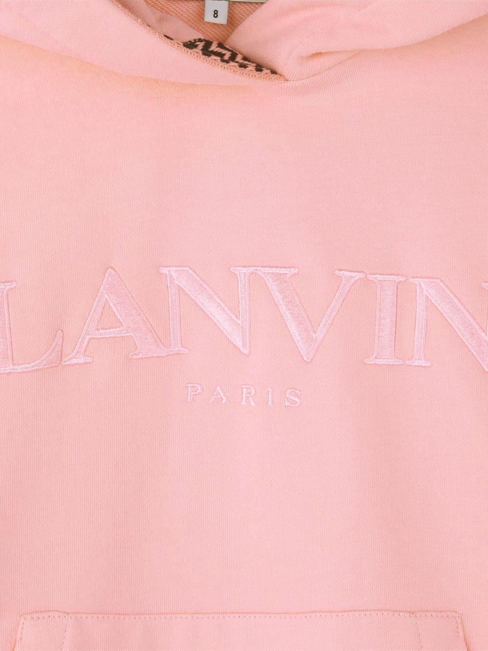Felpa per bambina Lanvin Enfant con cappuccio - Ninna Nanna
