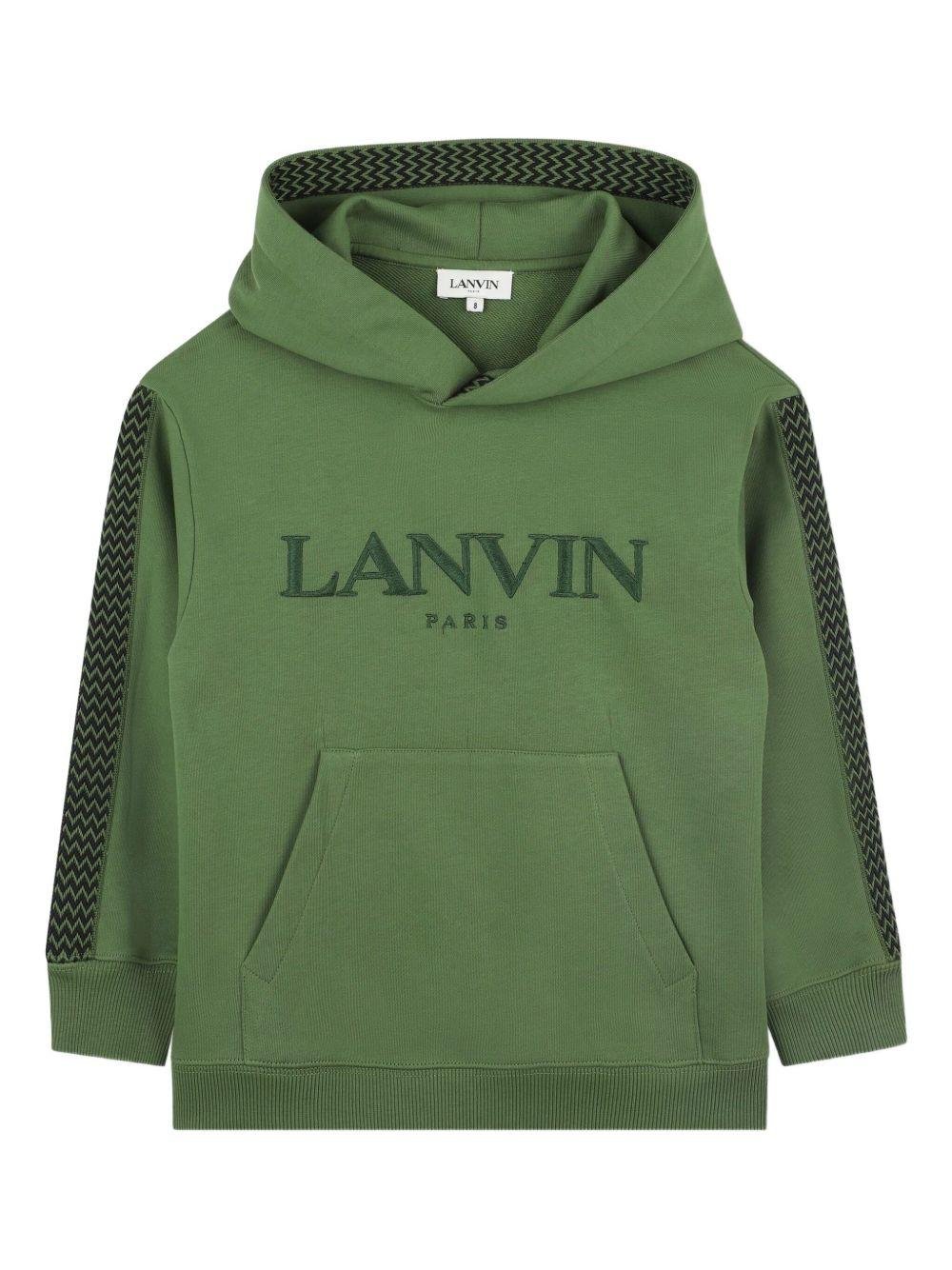 Felpa per bambina Lanvin Enfant con cappuccio - Ninna Nanna