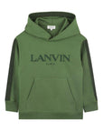 Felpa per bambina Lanvin Enfant con cappuccio - Ninna Nanna