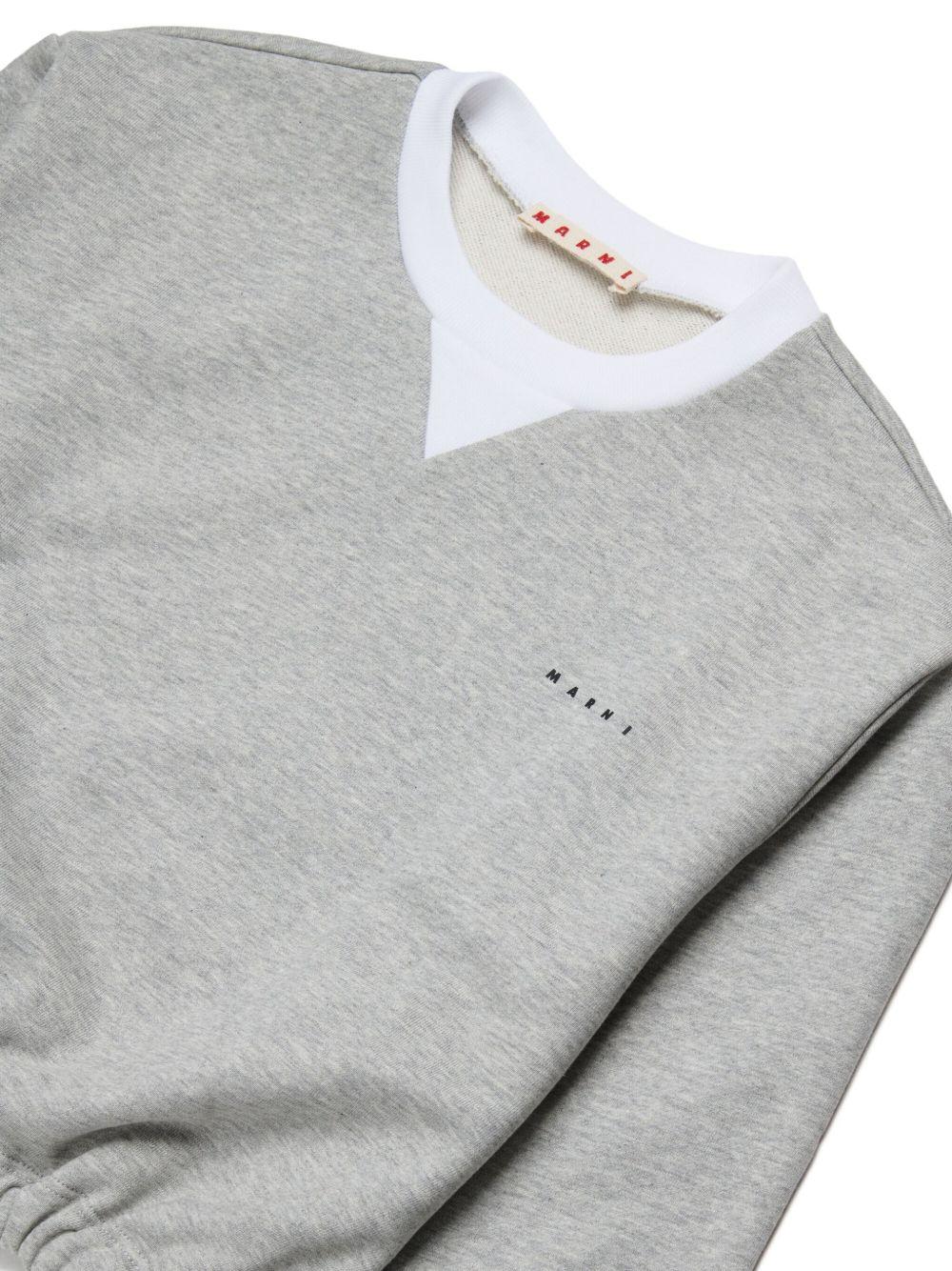 Felpa per bambina Marni Kids con logo - Ninna Nanna