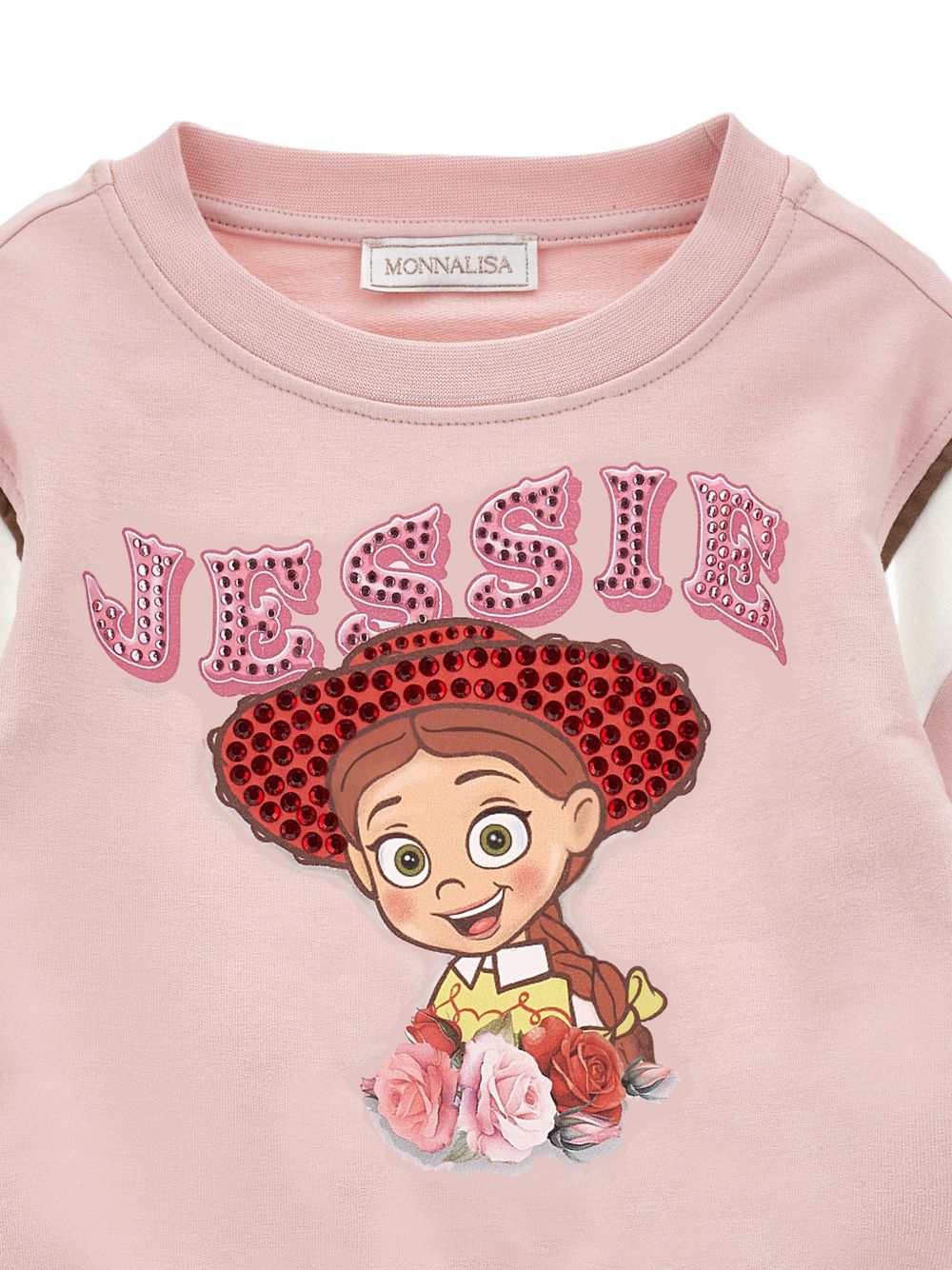Felpa per bambina Monnalisa con stampa - Ninna Nanna