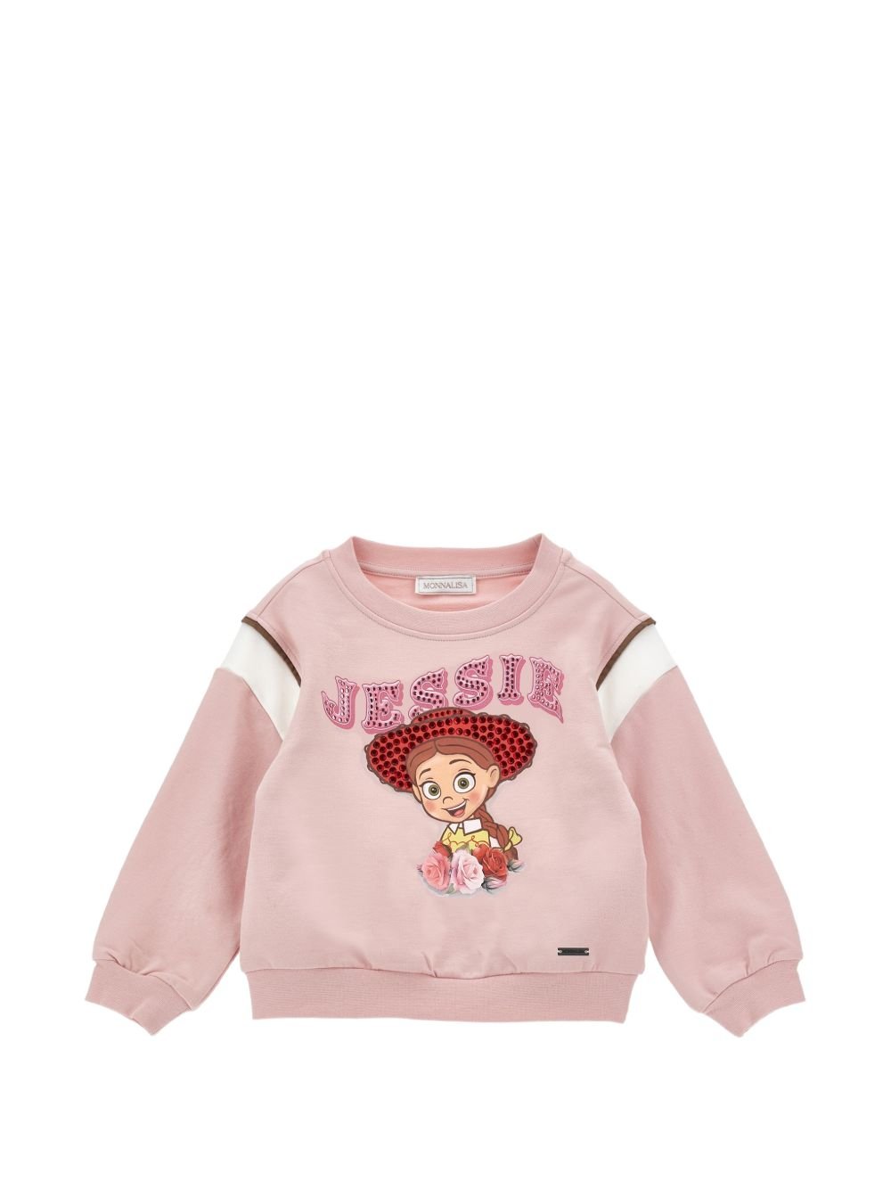 Felpa per bambina Monnalisa con stampa - Ninna Nanna