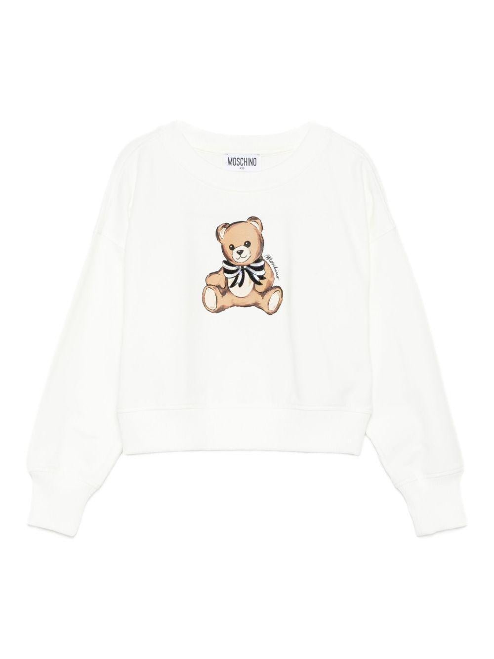 Felpa per bambina Moschino Kids con stampa - Ninna Nanna