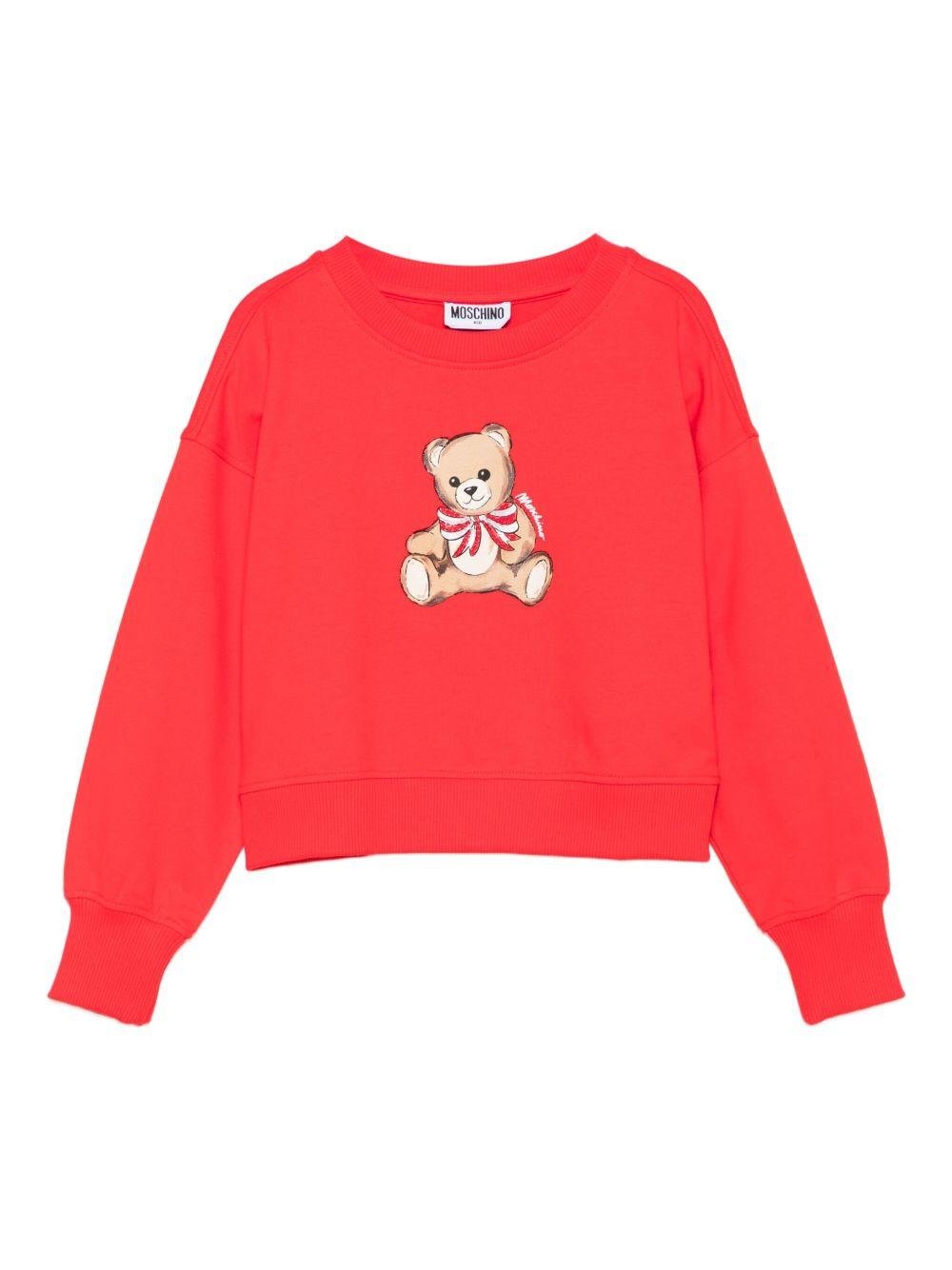 Felpa per bambina Moschino Kids con stampa - Ninna Nanna