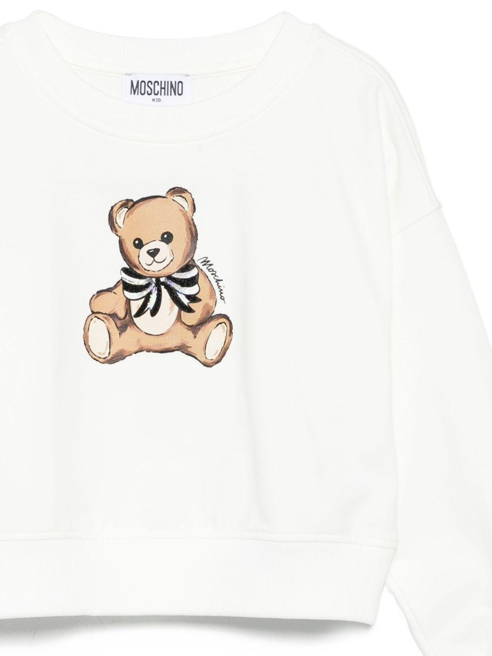 Felpa per bambina Moschino Kids con stampa - Ninna Nanna