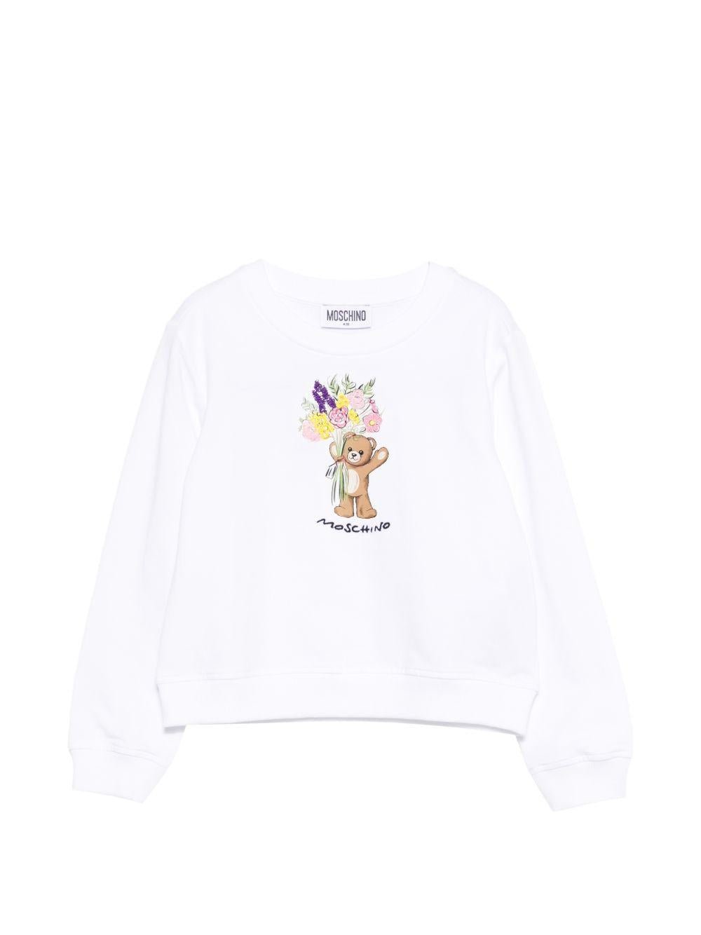 Felpa per bambina Moschino Kids con stampa - Ninna Nanna