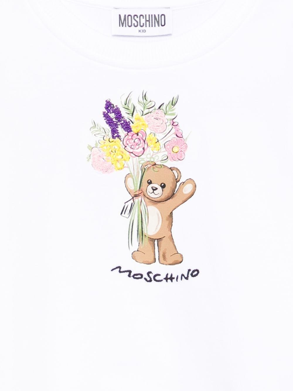 Felpa per bambina Moschino Kids con stampa - Ninna Nanna
