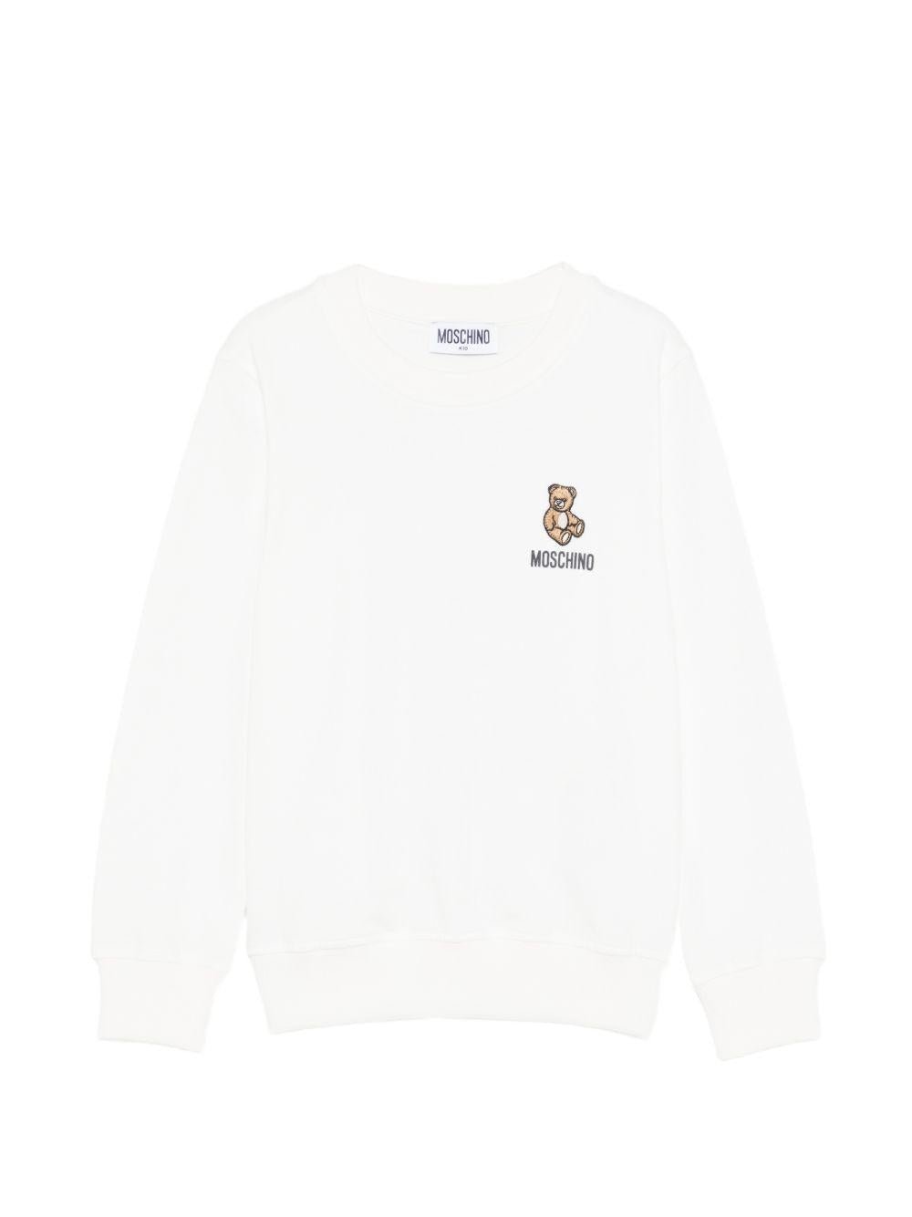Felpa per bambina Moschino Kids con teddy - Ninna Nanna