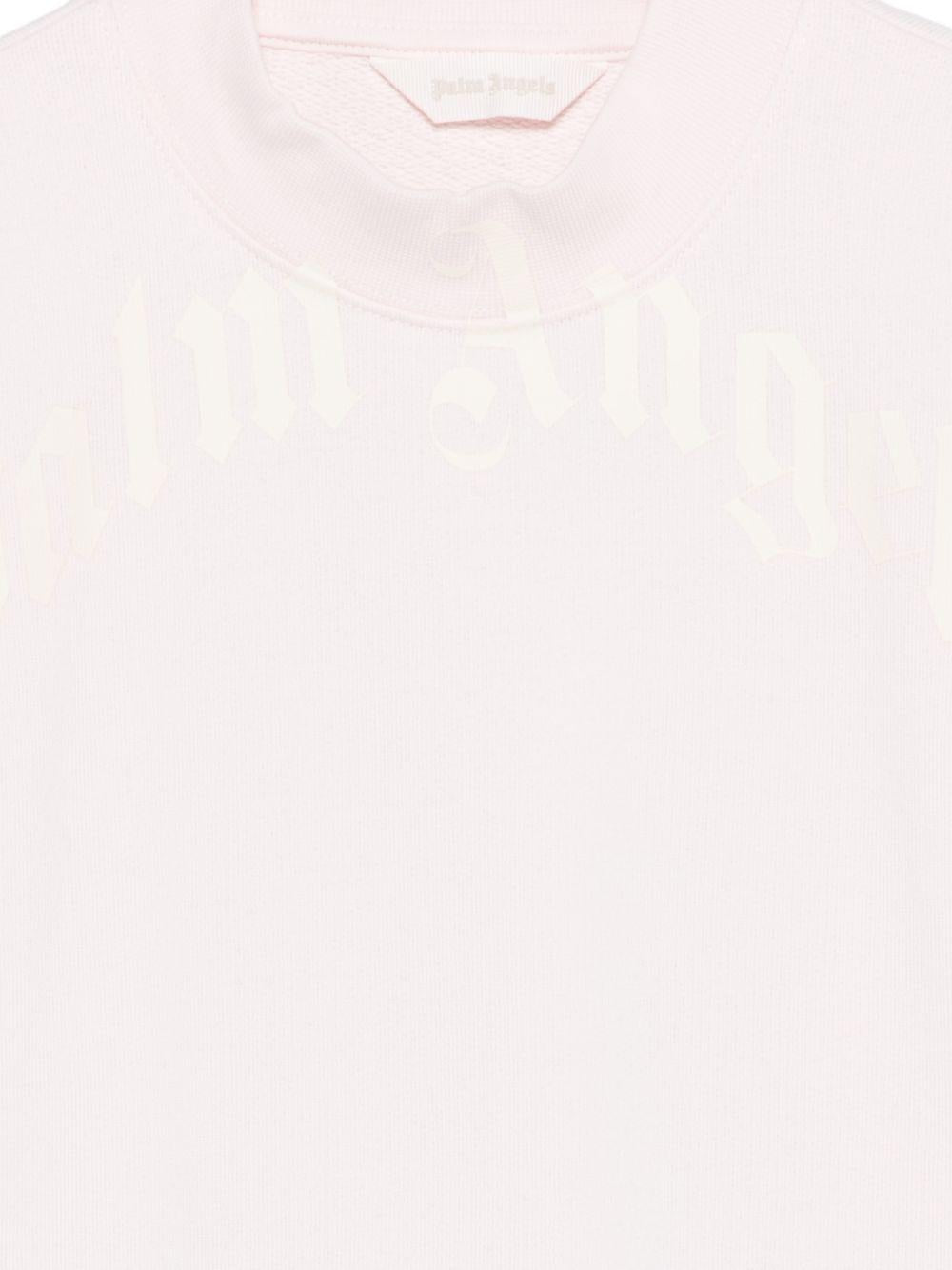 Felpa per bambina Palm Angels Kids con logo - Ninna Nanna