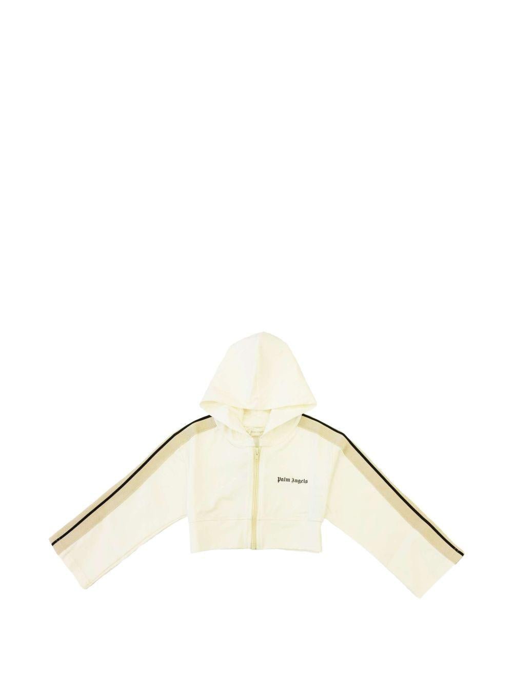 Felpa per bambina Palm Angels Kids crop - Ninna Nanna