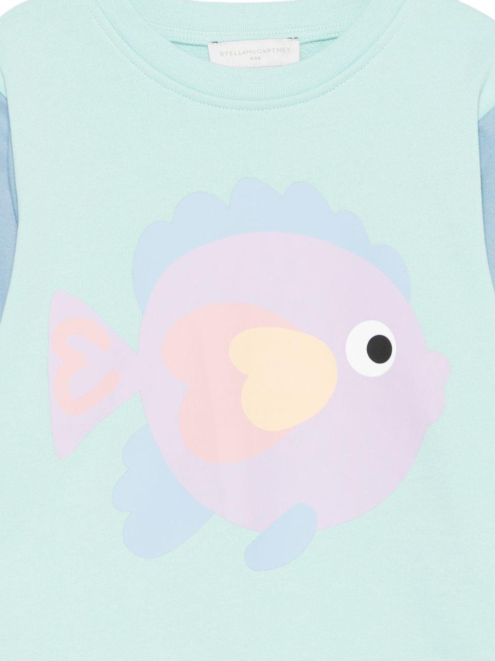 Felpa per bambina Stella McCartney Kids con stampa - Ninna Nanna