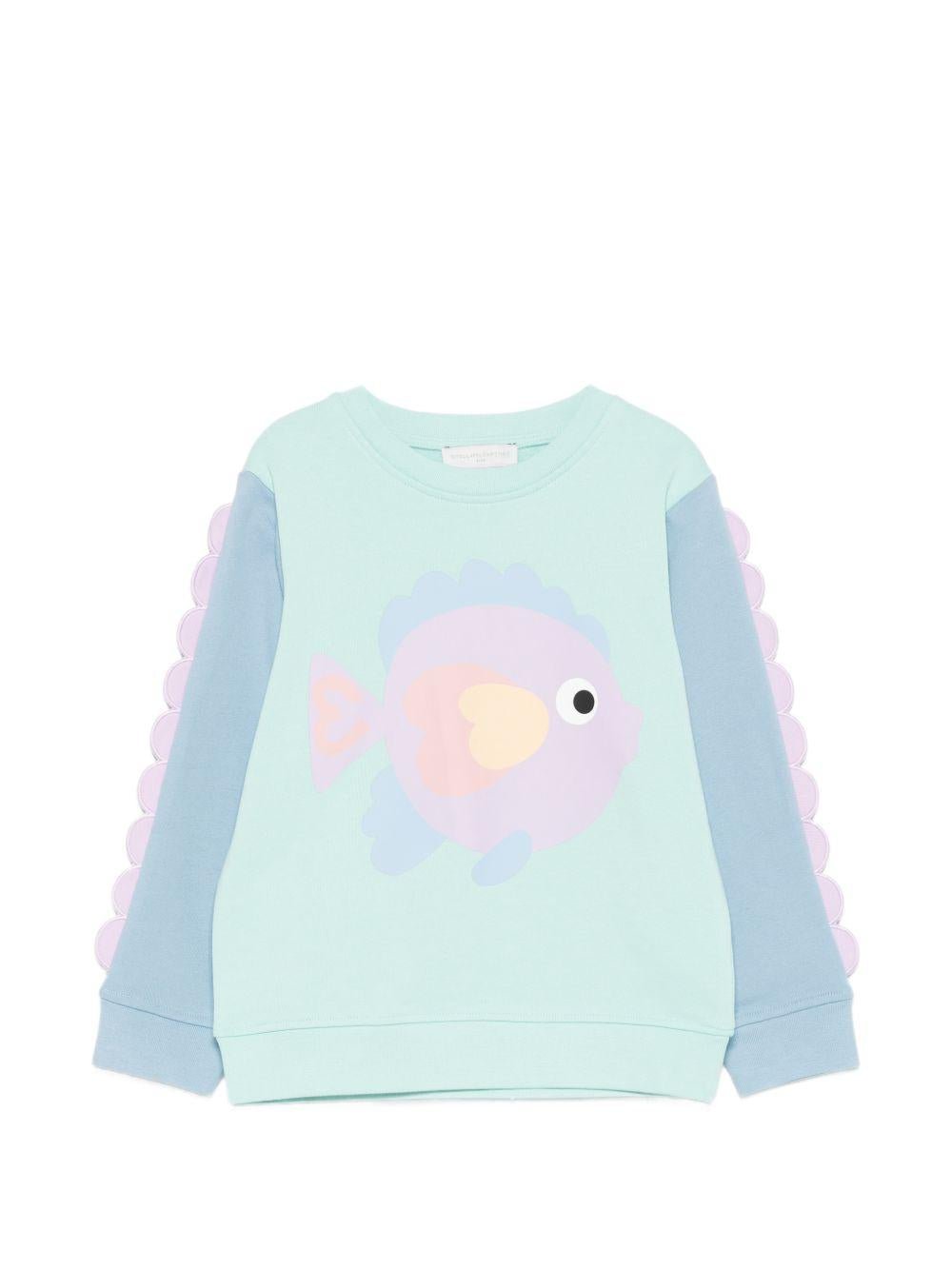 Felpa per bambina Stella McCartney Kids con stampa - Ninna Nanna