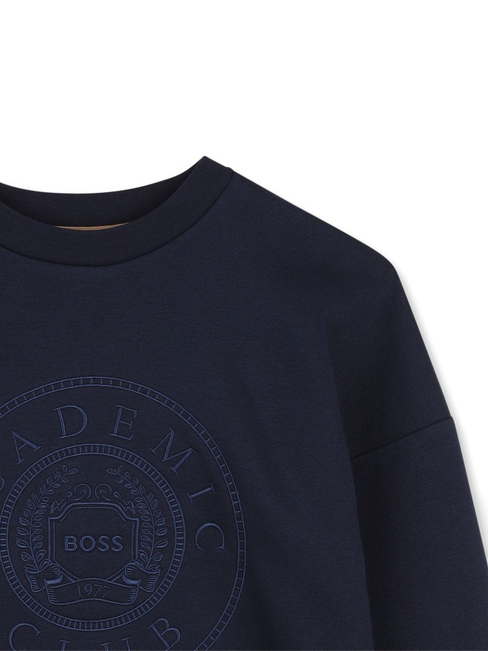 Felpa per bambino Boss Kids con ricamo - Ninna Nanna