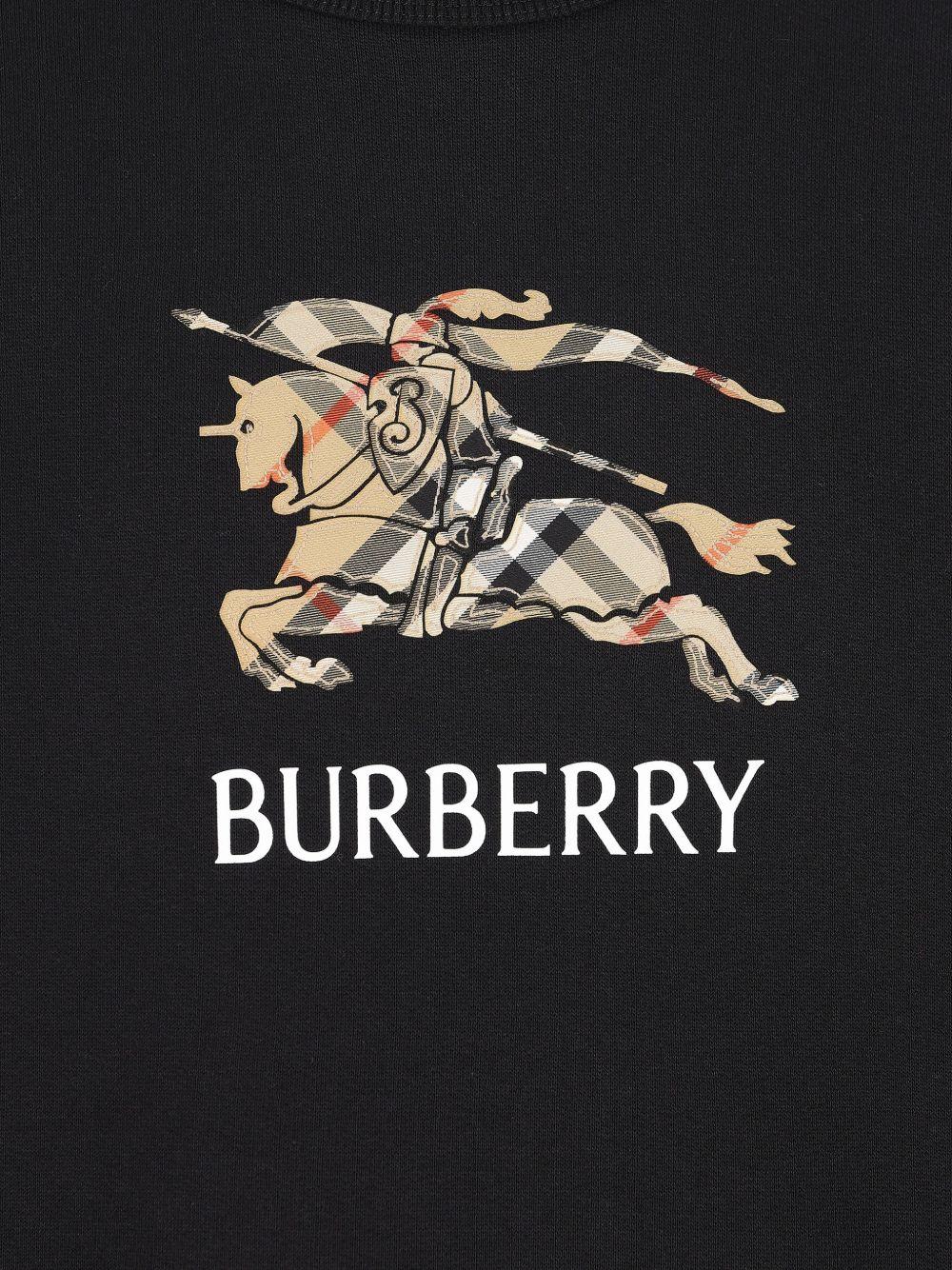 Felpa per bambino Burberry Kids con logo - Ninna Nanna