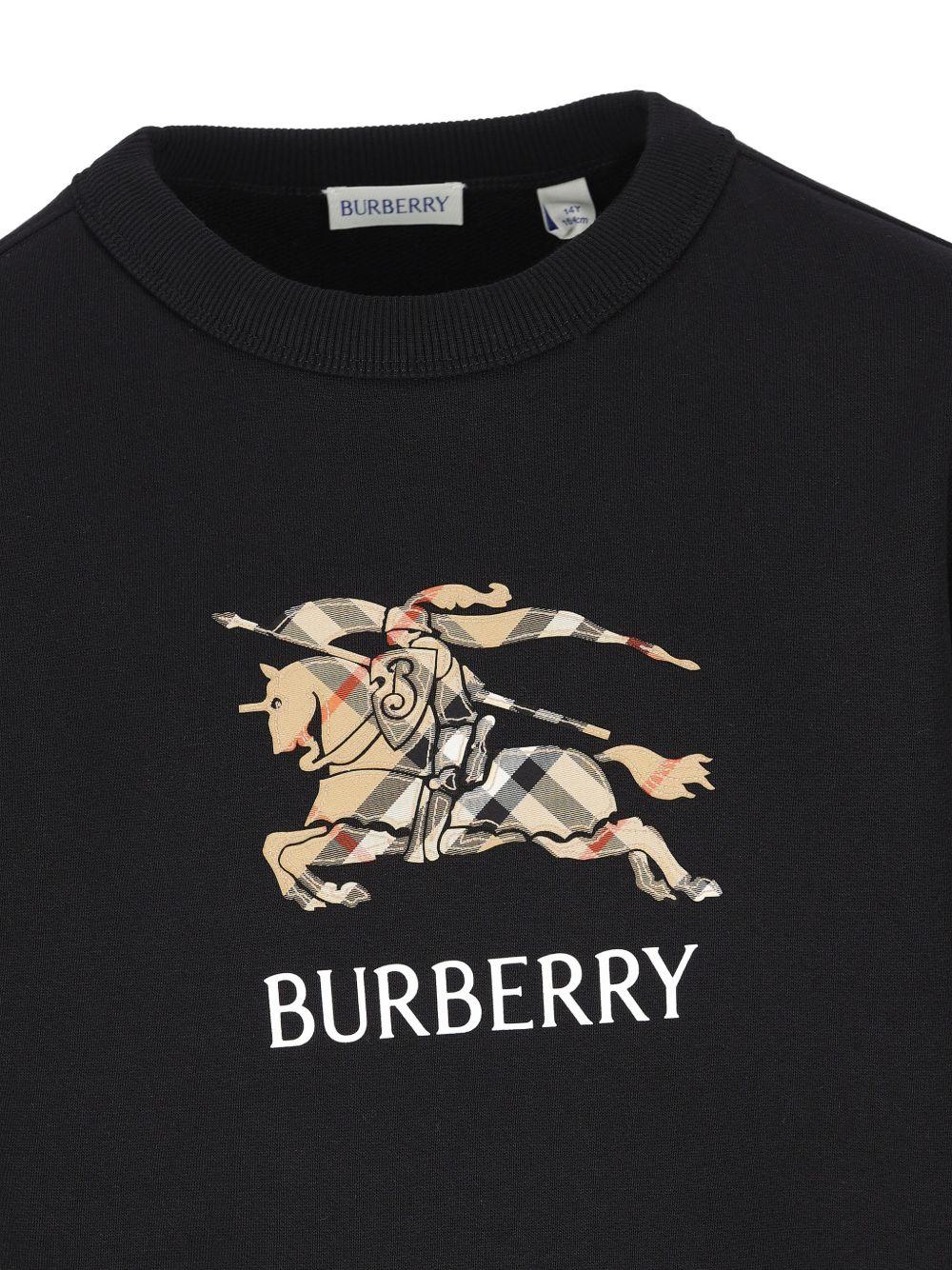 Felpa per bambino Burberry Kids con logo - Ninna Nanna