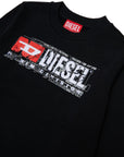 Felpa per bambino Diesel Kids con logo - Ninna Nanna