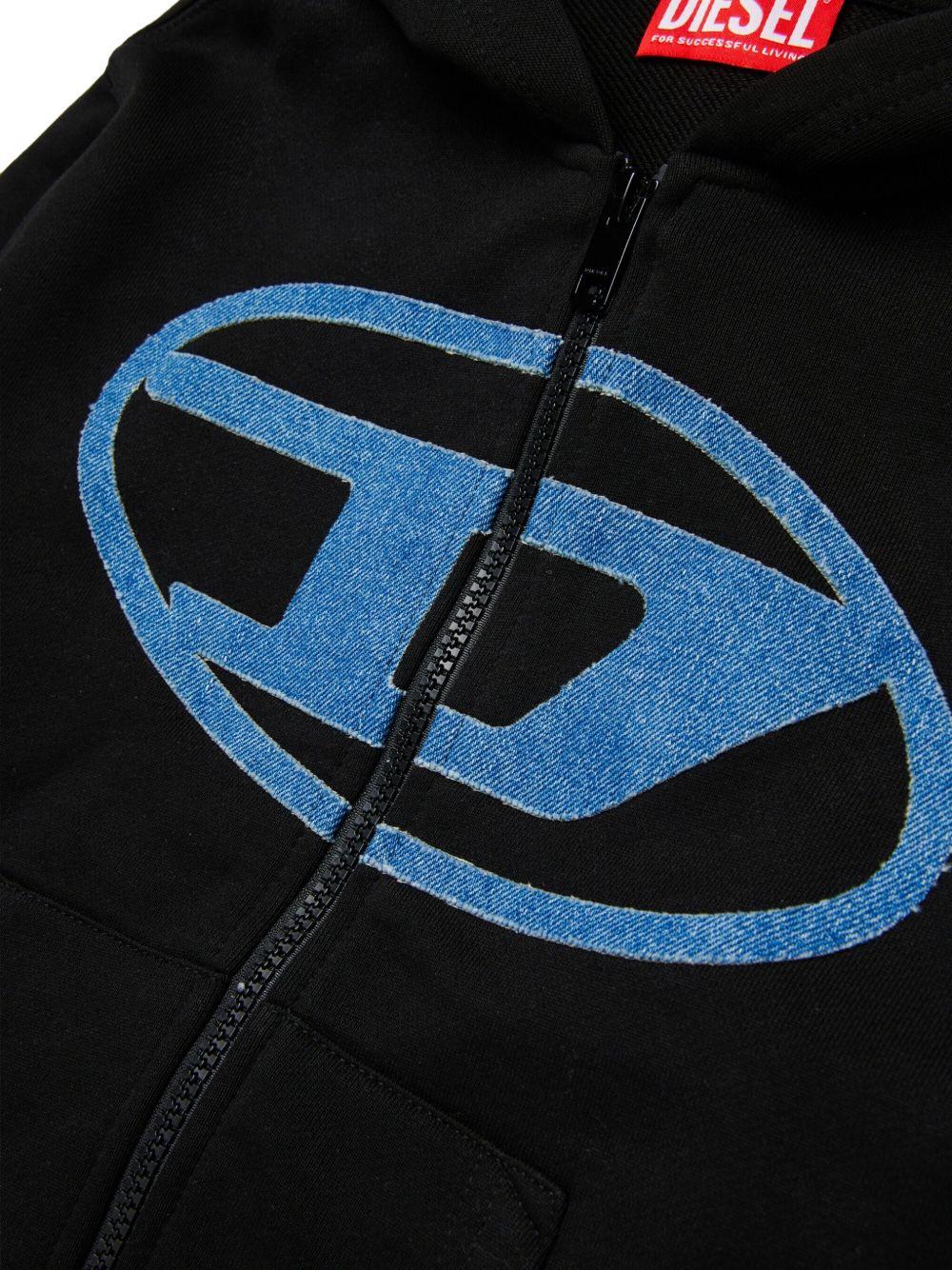 Felpa per bambino Diesel Kids con zip - Ninna Nanna