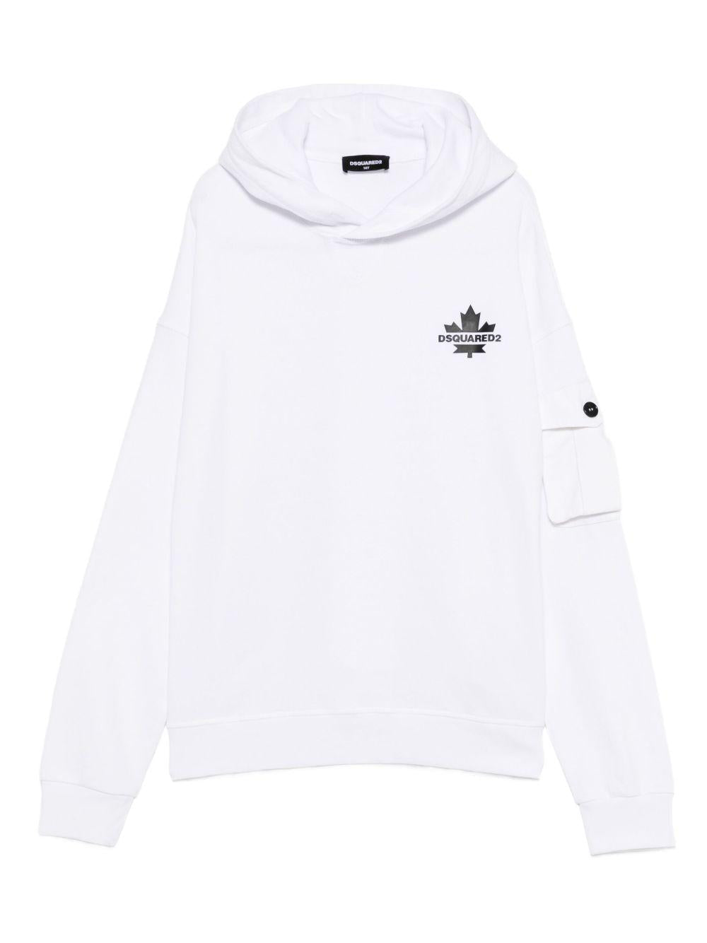 Felpa per bambino Dsquared2 Kids con cappuccio - Ninna Nanna