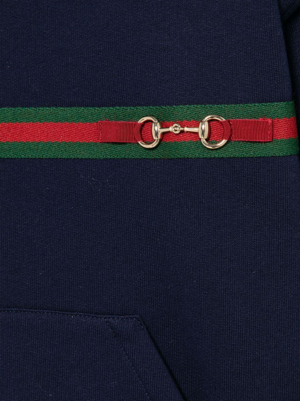 Felpa per bambino Gucci Kids con Web - Ninna Nanna