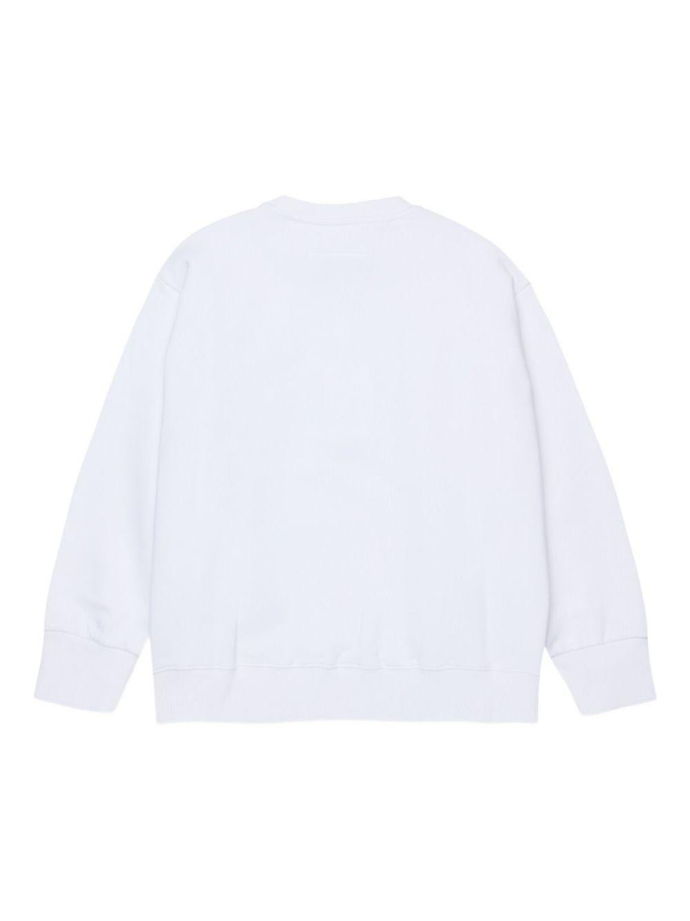 Felpa per bambino Maison Margiela Kids con stampa - Ninna Nanna