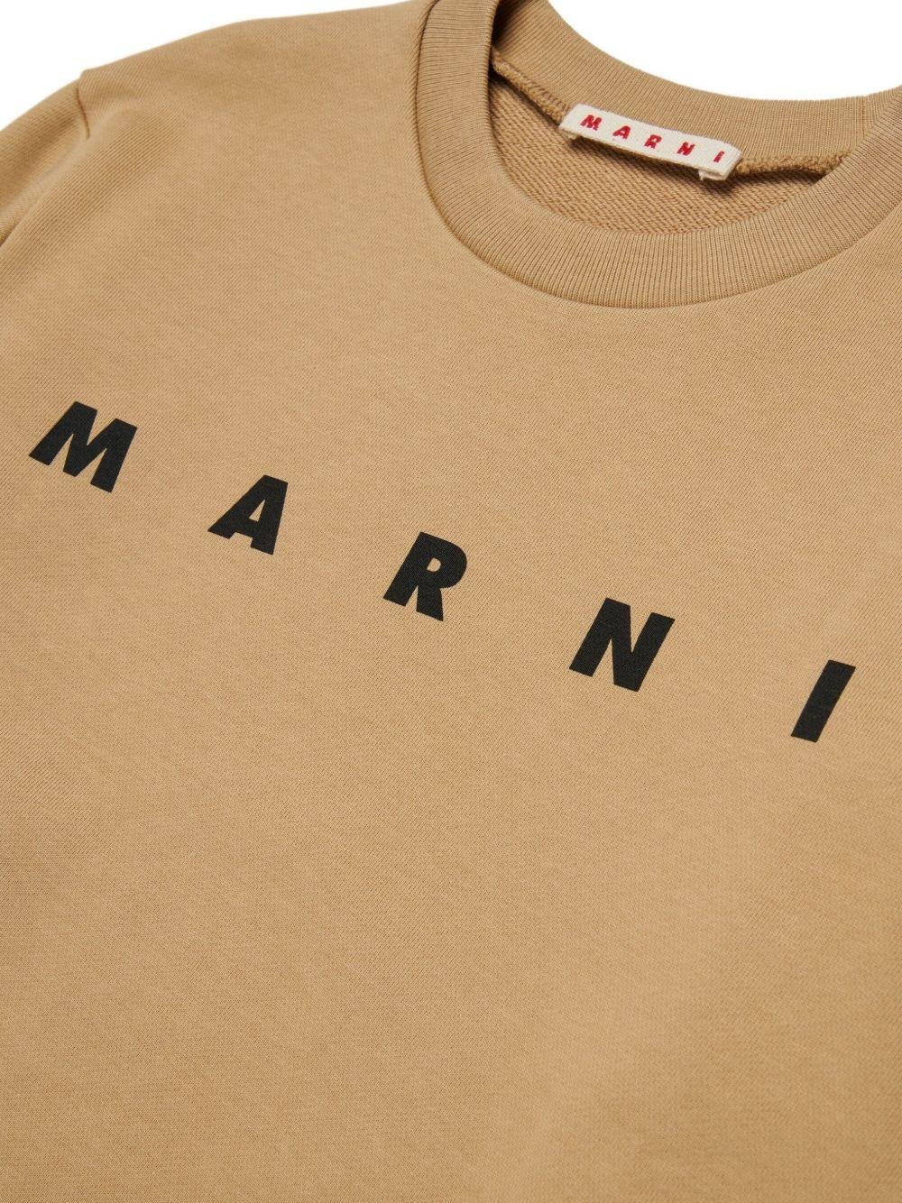 Felpa per bambino Marni Kids con logo - Ninna Nanna