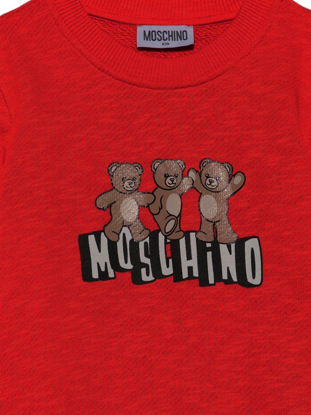 Felpa per bambino Moschino Kids con stampa - Ninna Nanna