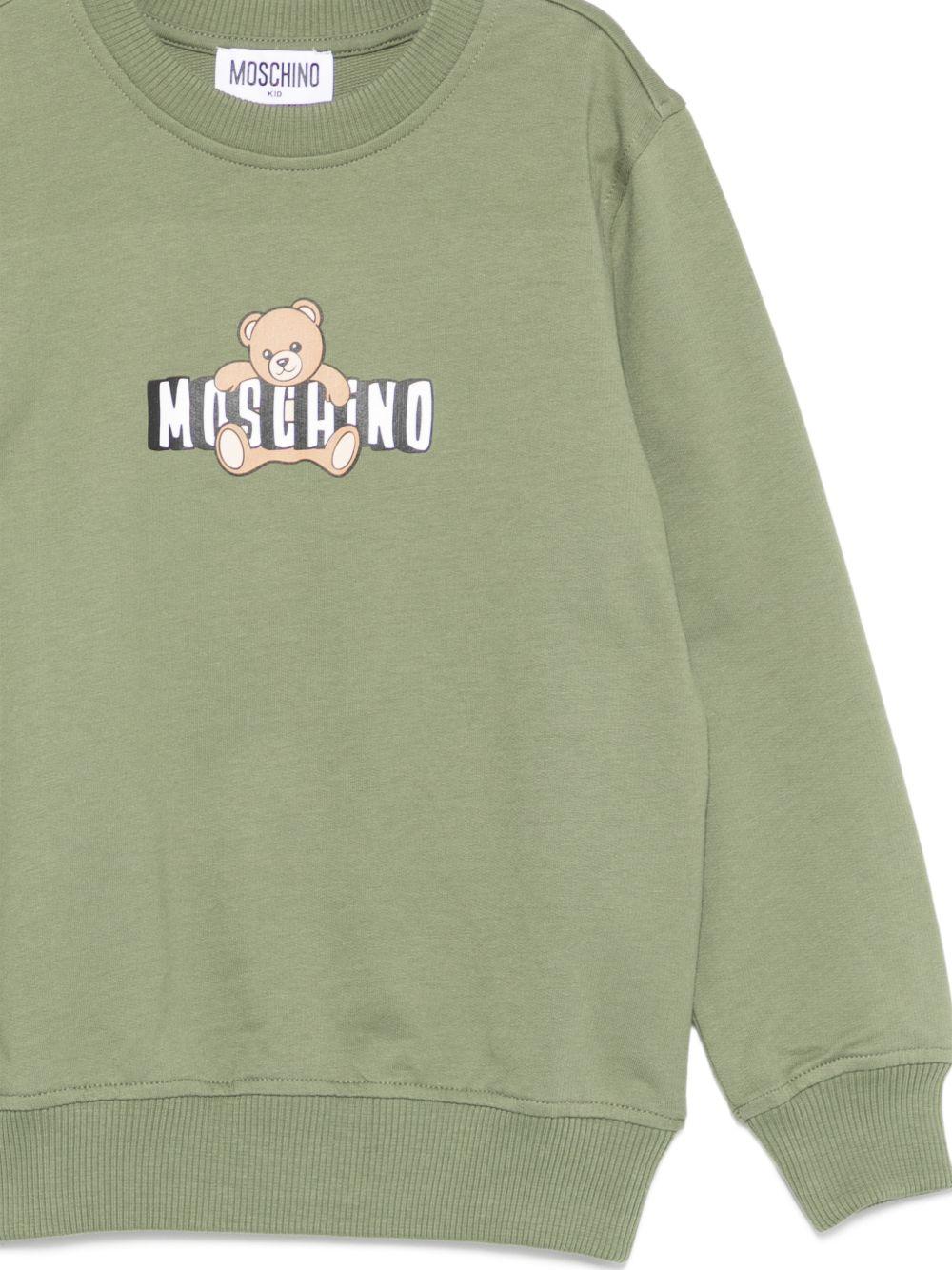 Felpa per bambino Moschino Kids con stampa - Ninna Nanna