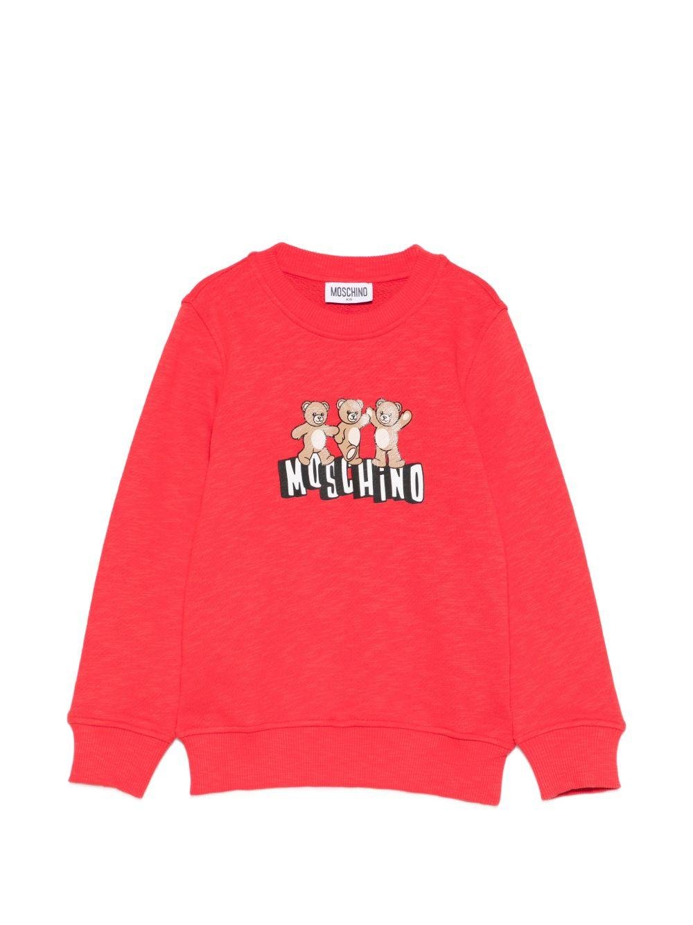 Felpa per bambino Moschino Kids con stampa - Ninna Nanna