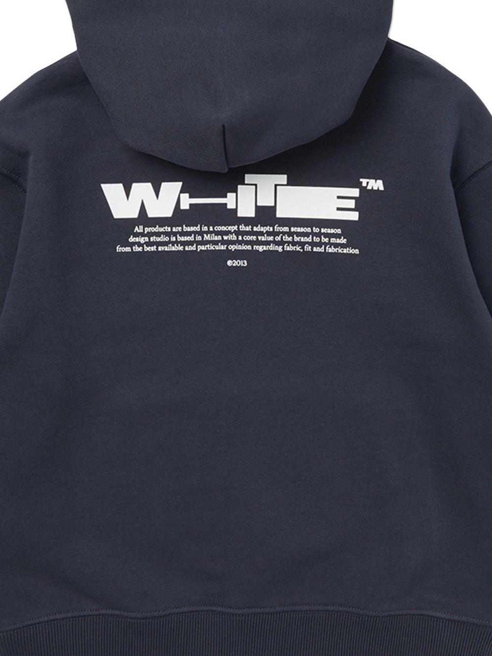 Felpa per bambino Off White Kids con cappuccio - Ninna Nanna