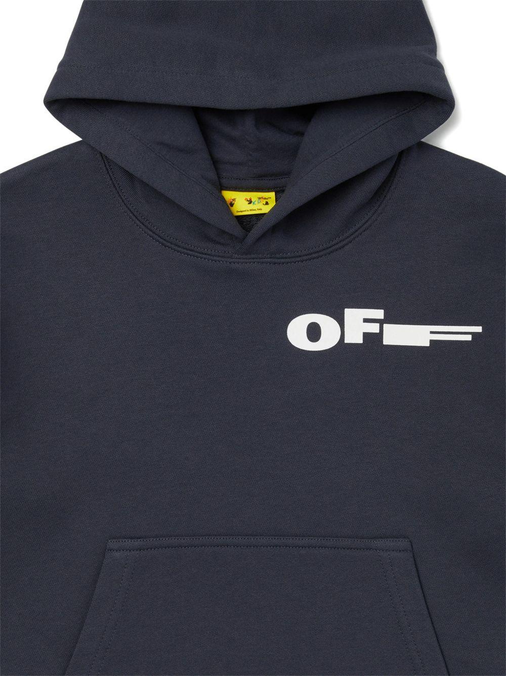 Felpa per bambino Off White Kids con cappuccio - Ninna Nanna