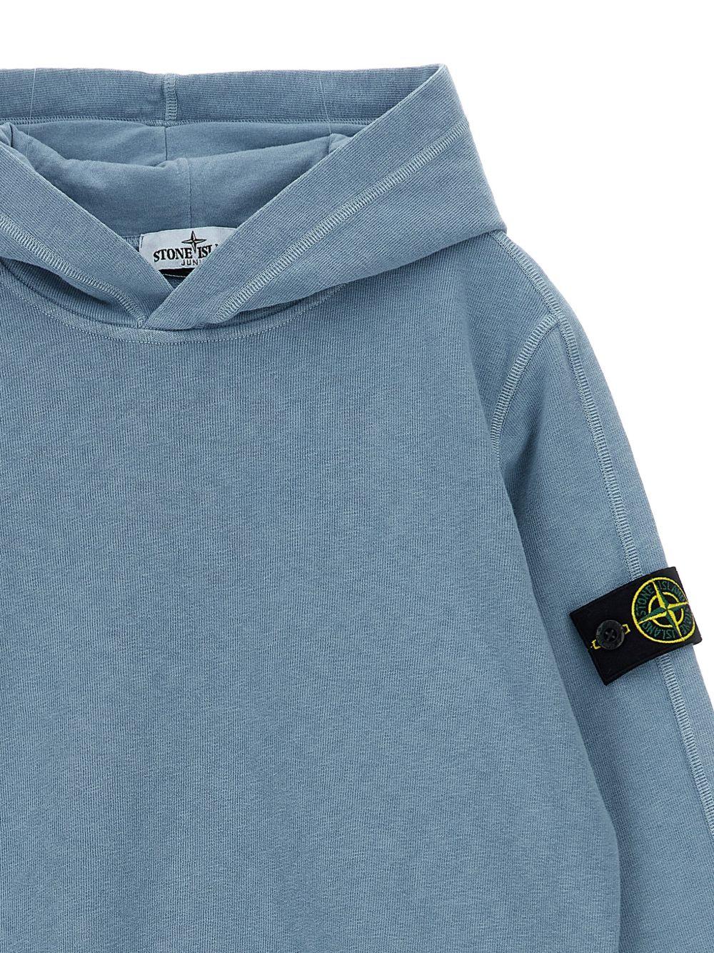 Felpa per bambino Stone Island Junior con cappuccio - Ninna Nanna