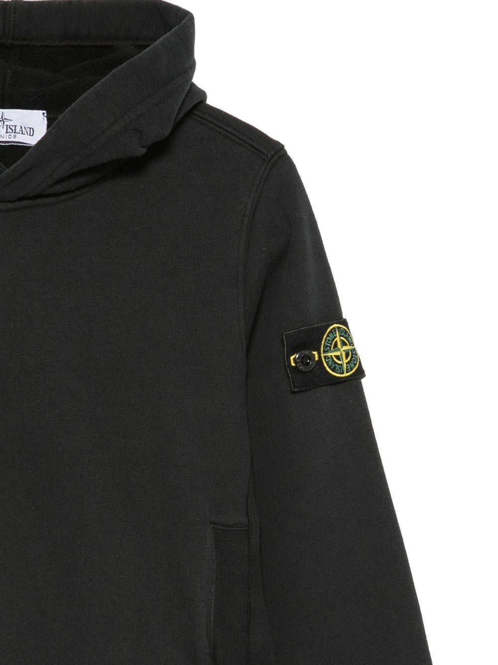 Felpa per bambino Stone Island Junior con cappuccio - Ninna Nanna