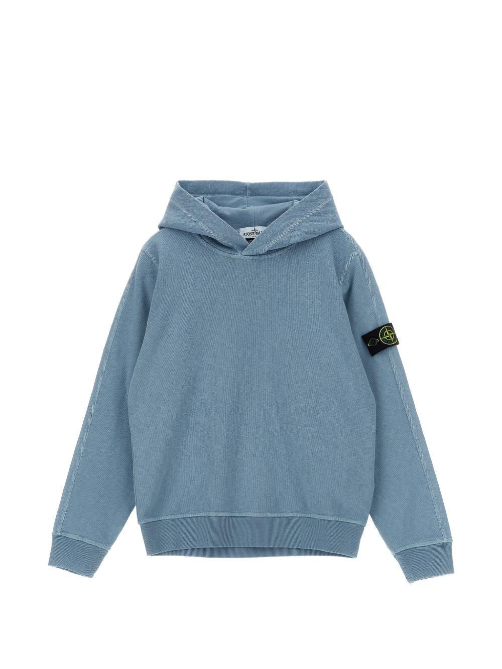 Felpa per bambino Stone Island Junior con cappuccio - Ninna Nanna