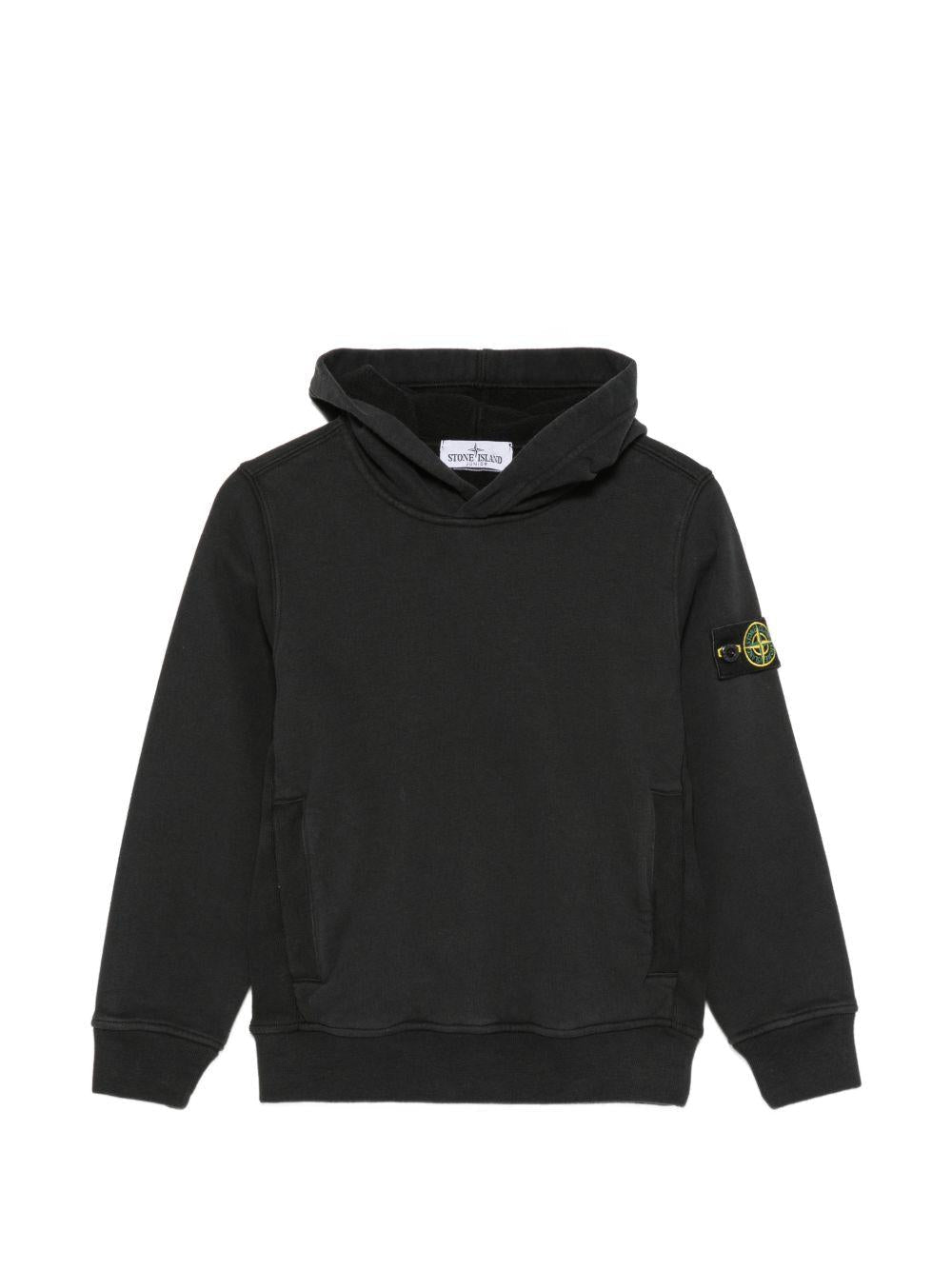 Felpa per bambino Stone Island Junior con cappuccio - Ninna Nanna