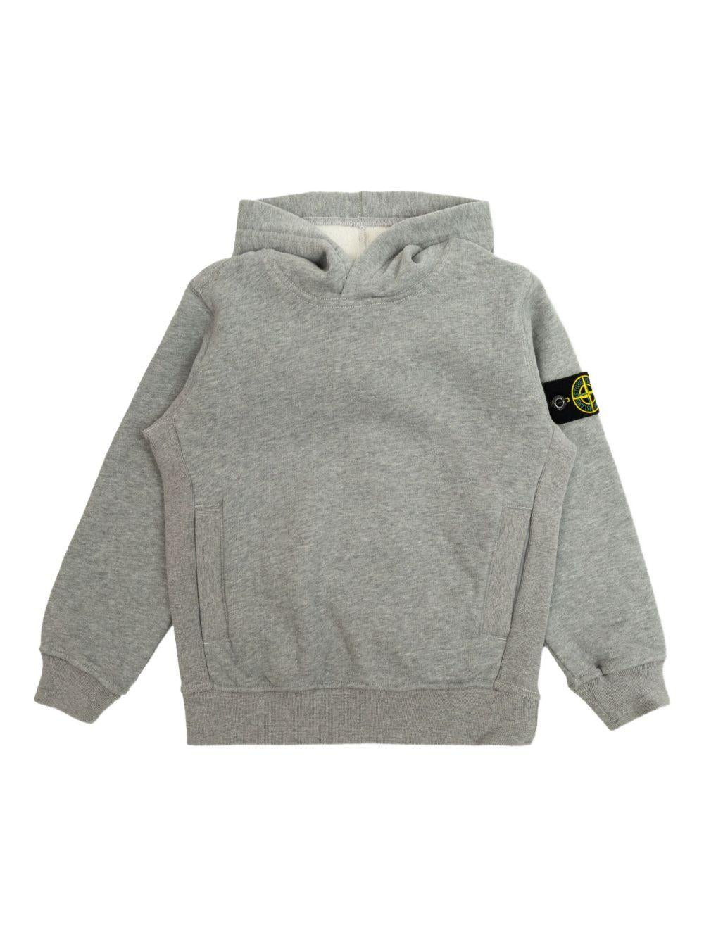 Felpa per bambino Stone Island Junior con cappuccio - Ninna Nanna