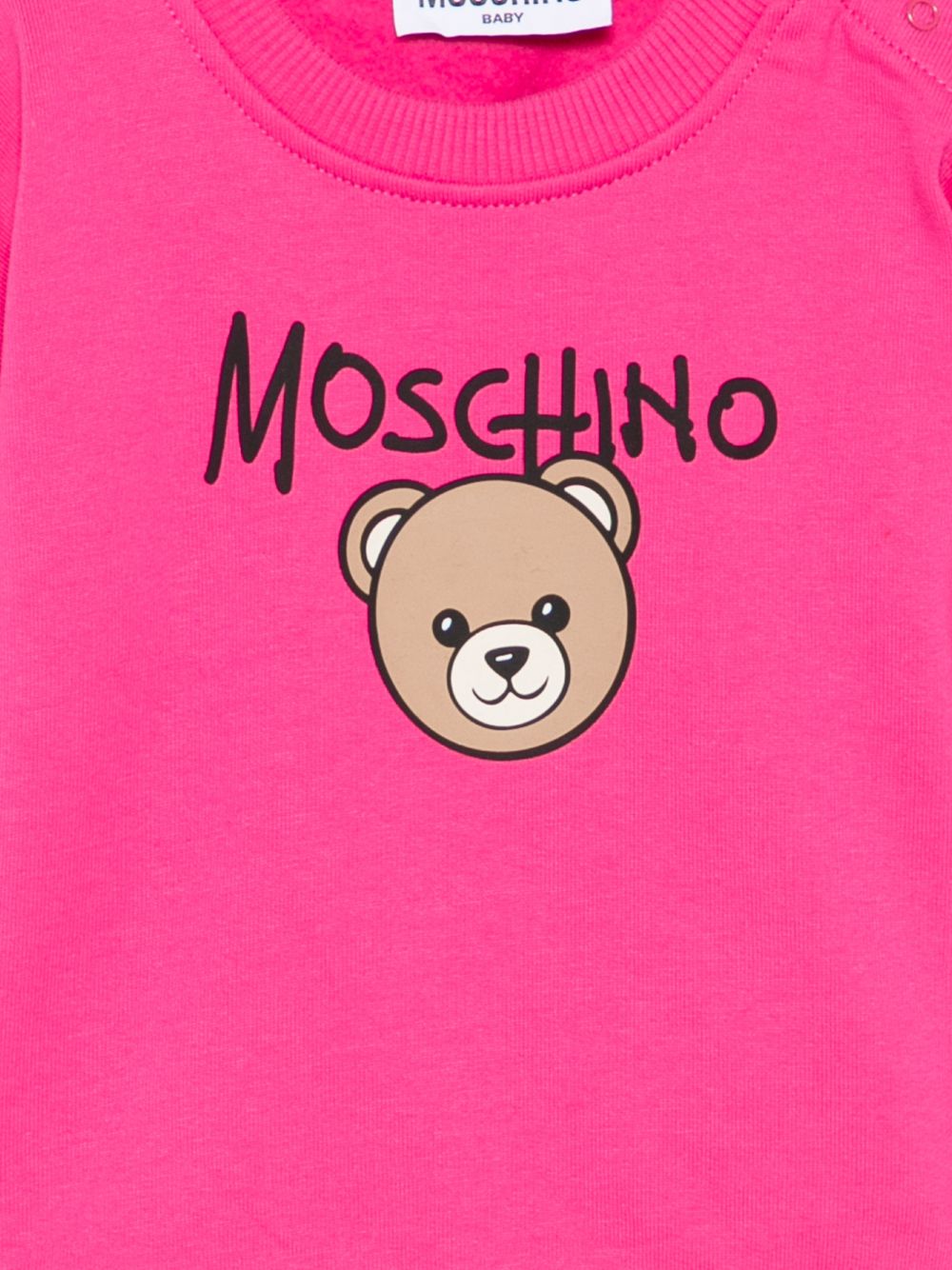 Felpa per neonata Moschino Kids con stampa - Ninna Nanna