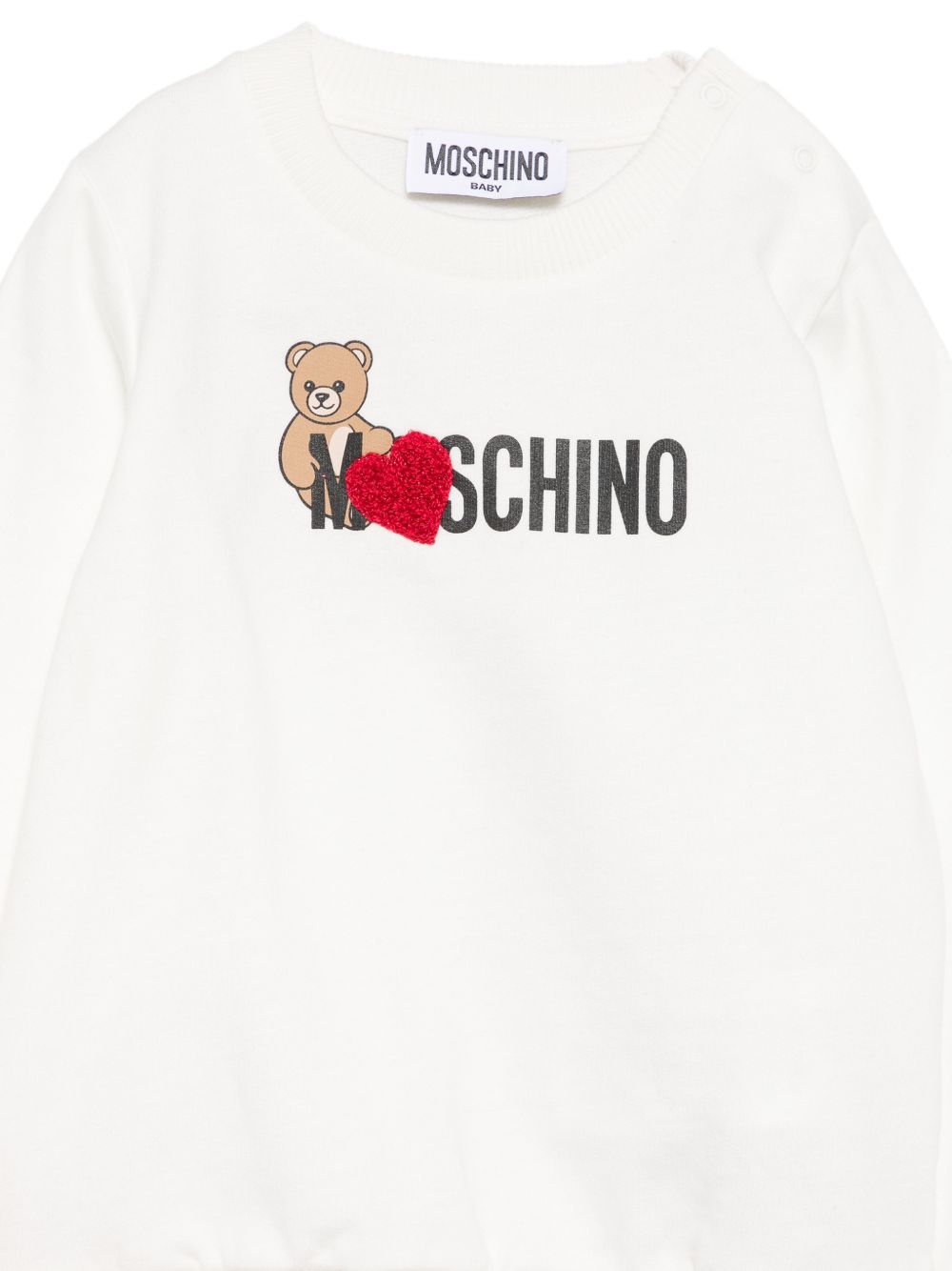 Felpa per neonata Moschino Kids con stampa - Ninna Nanna