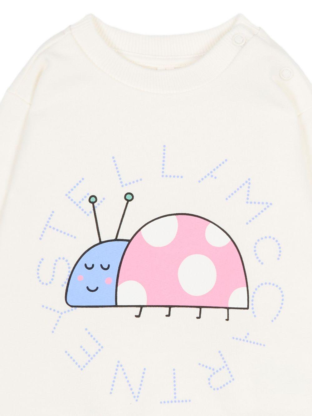 Felpa per neonata Stella McCartney Kids con stampa - Ninna Nanna