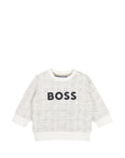 Felpa per neonato Boss Kids con logo - Ninna Nanna